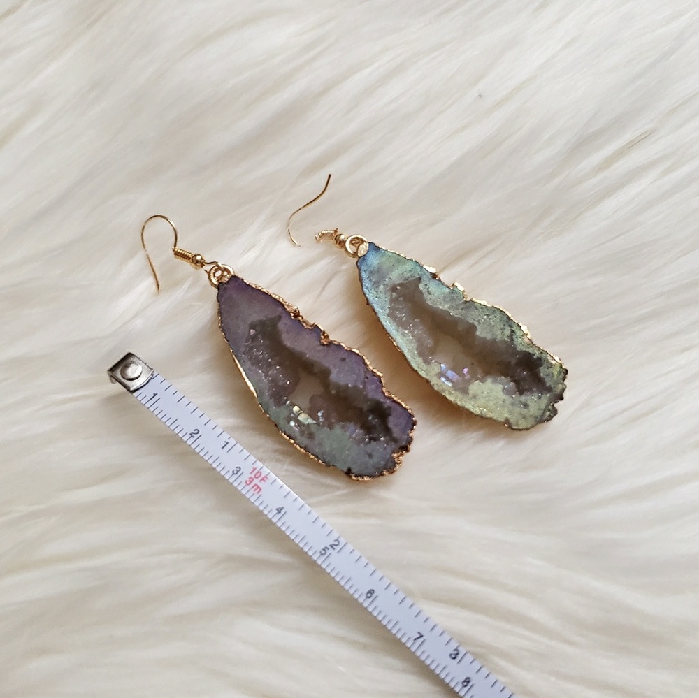 🎈LAST ONE🎈New Druzy Earrings! - Picture 4 of 4